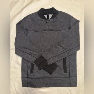 Lululemon Women's Gray Pullover Henley Sweater